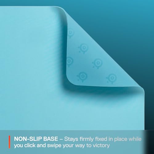 SteelSeries QcK Gaming Mouse Pad - Large Cloth - Optimized for Gaming Sensors
