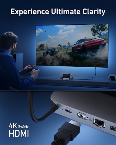 Anker 6-in-1 4K HDMI Docking Station for Steam Deck