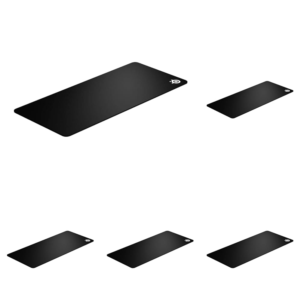 SteelSeries QcK Gaming Mouse Pad - Large Cloth - Optimized for Gaming Sensors