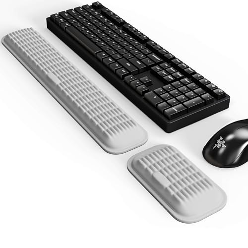 MEKASS Ergonomic Wrist Rest Set for Keyboard and Mouse