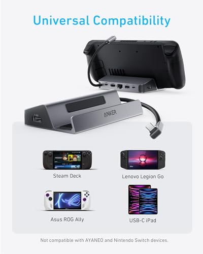 Anker 6-in-1 4K HDMI Docking Station for Steam Deck