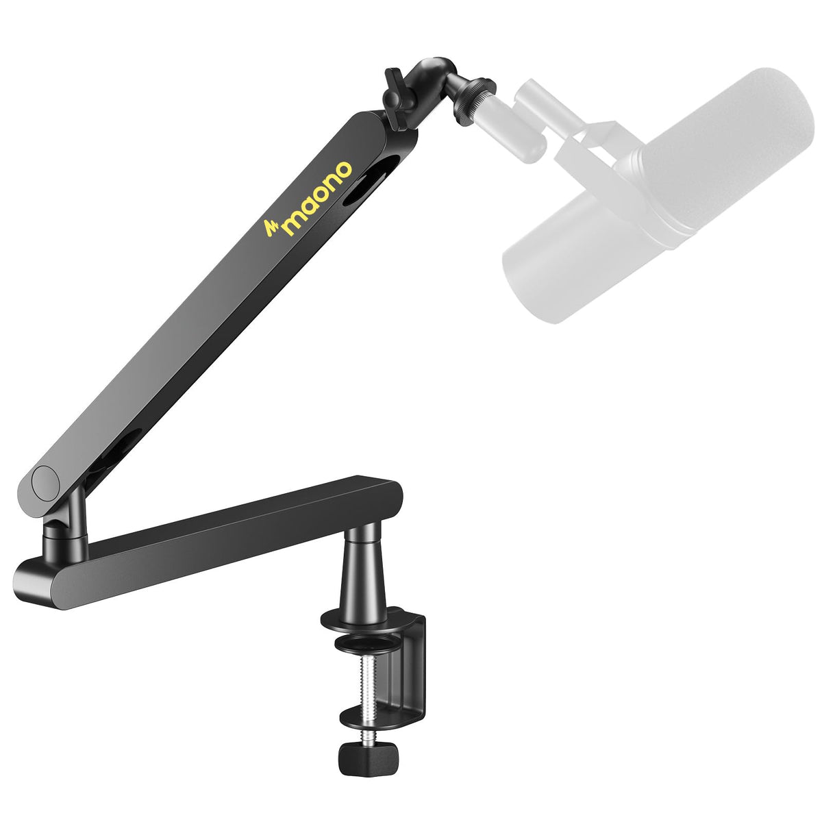 MAONO Low-Profile Microphone Boom Arm with Cable Management