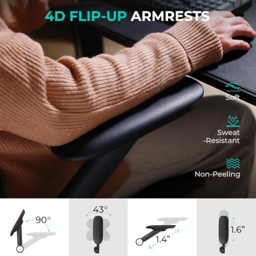 CAPOT Ergonomic Mesh Gaming Chair with Lumbar Support