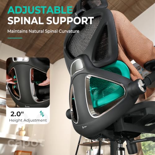 CAPOT Ergonomic Mesh Gaming Chair with Lumbar Support