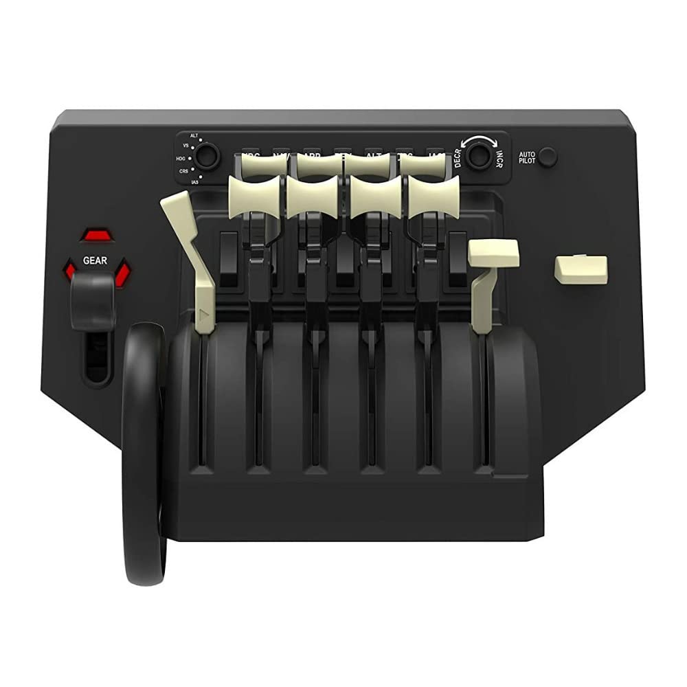 Honeycomb Aeronautical Alpha Flight Controls Yoke Bundle for PC