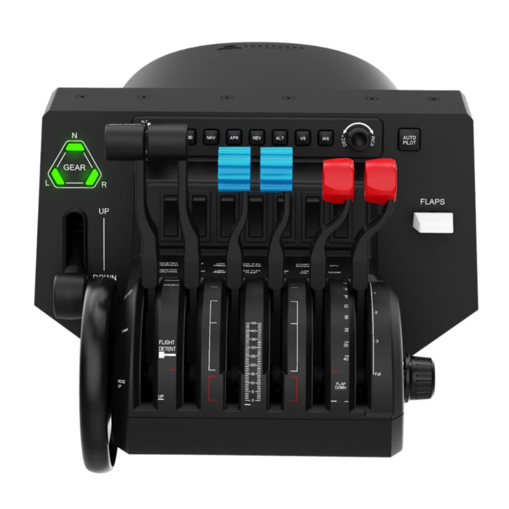 Honeycomb Aeronautical Alpha Flight Controls Yoke Bundle for PC
