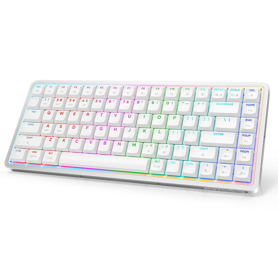 NSYCA Air75 75% Low-Profile Wireless Mechanical Keyboard