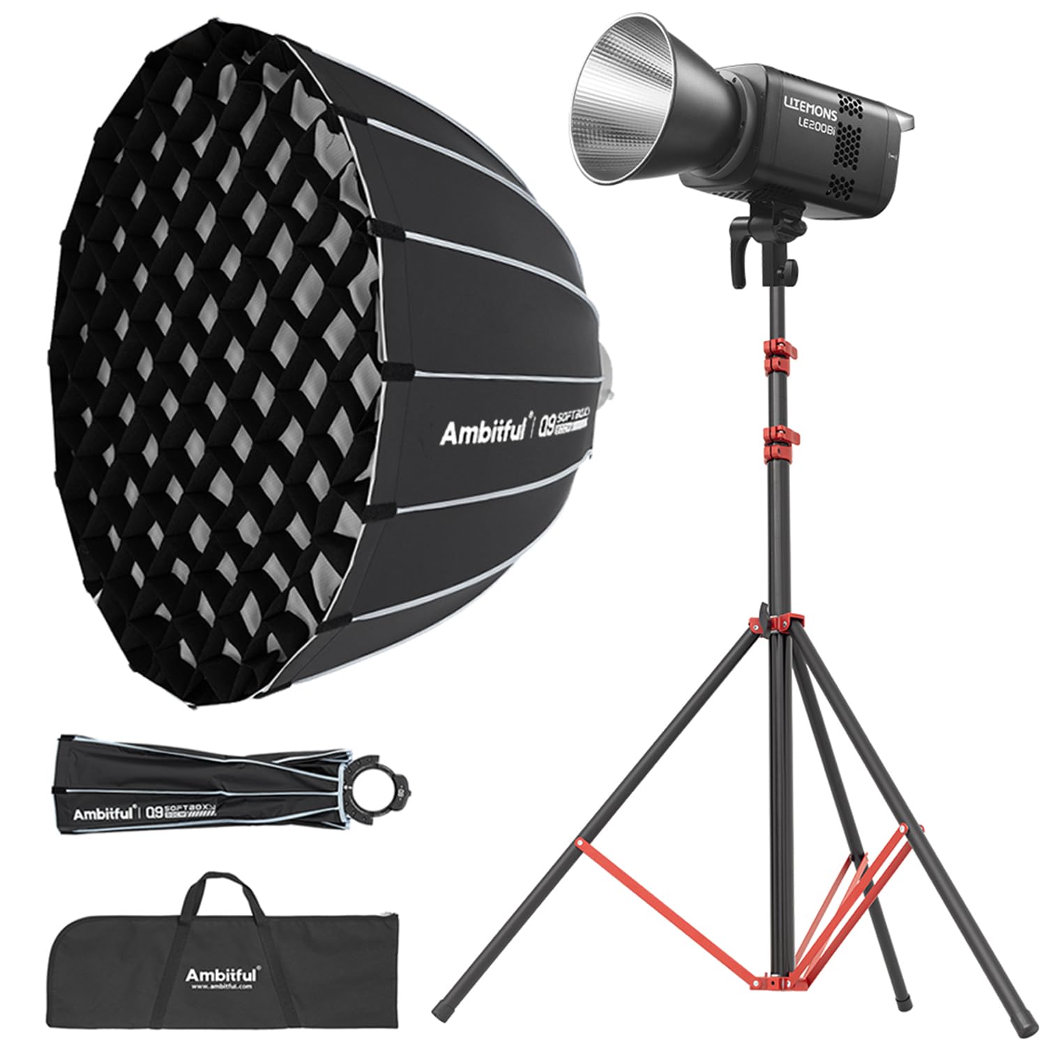 Godox LE200Bi Bi-Color LED Video Light for Streaming