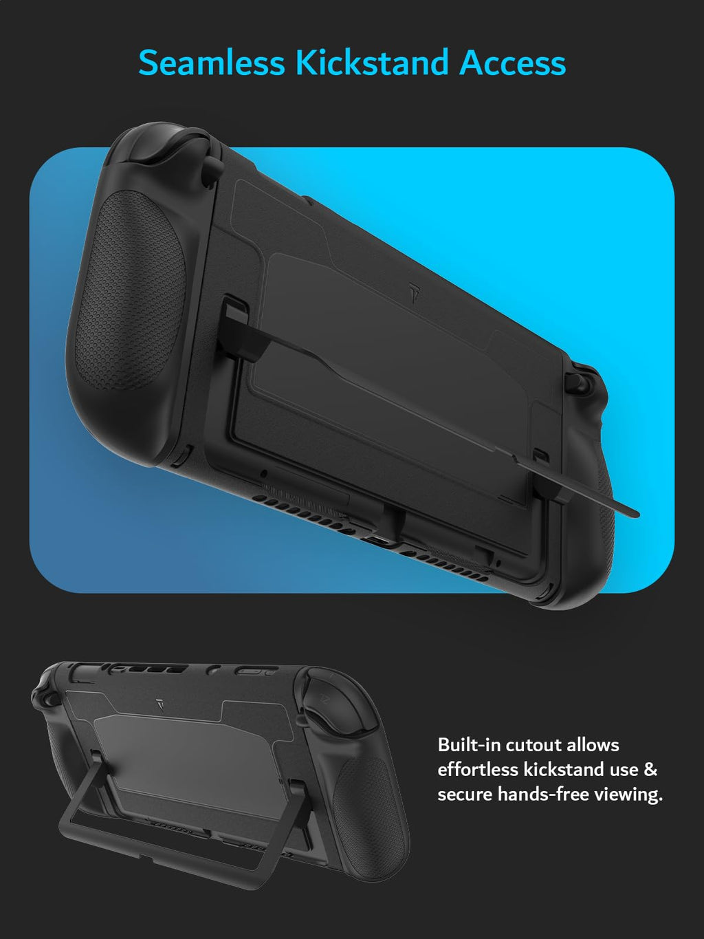 TUDIA Dockable Shockproof Grip Case for Nintendo Switch 2