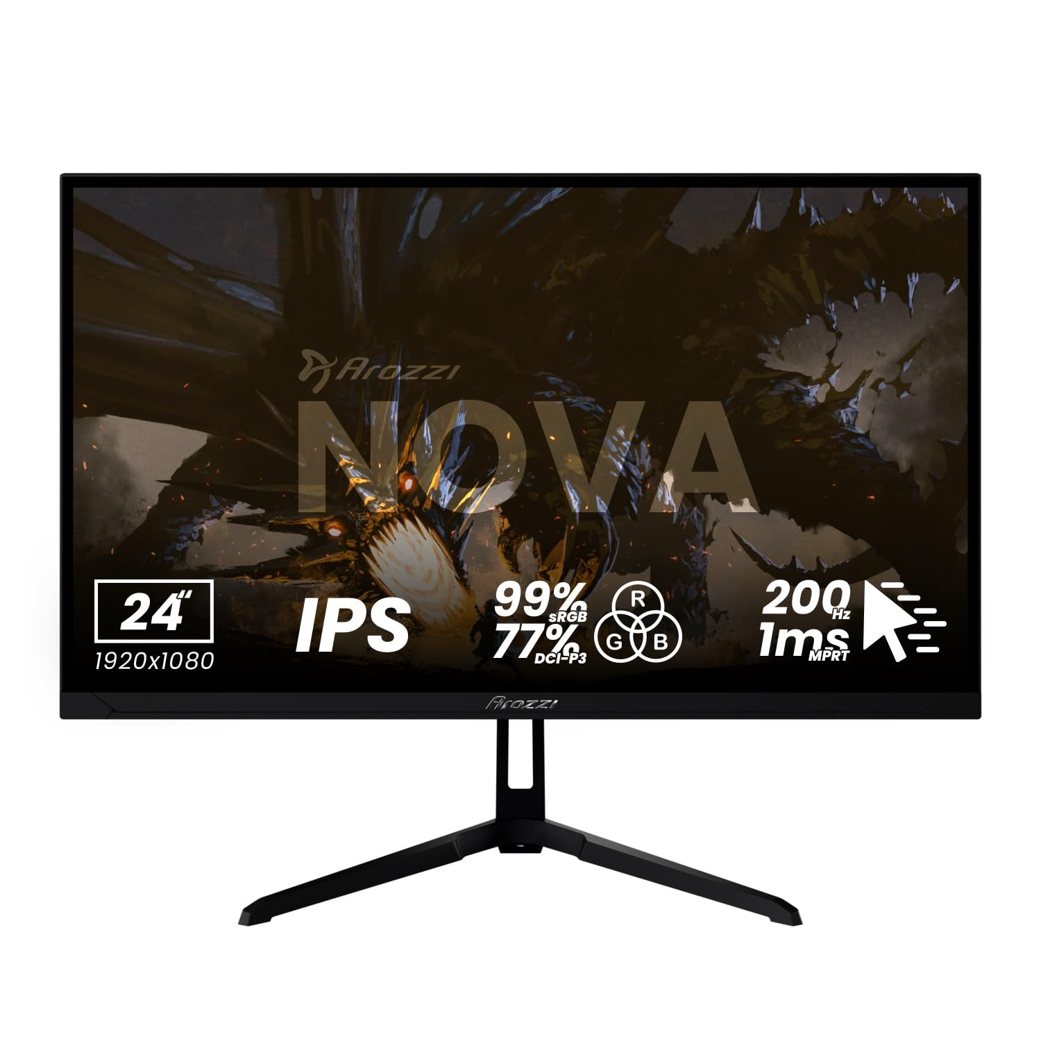 Arozzi Gaming Monitors for Esports and PC Setups