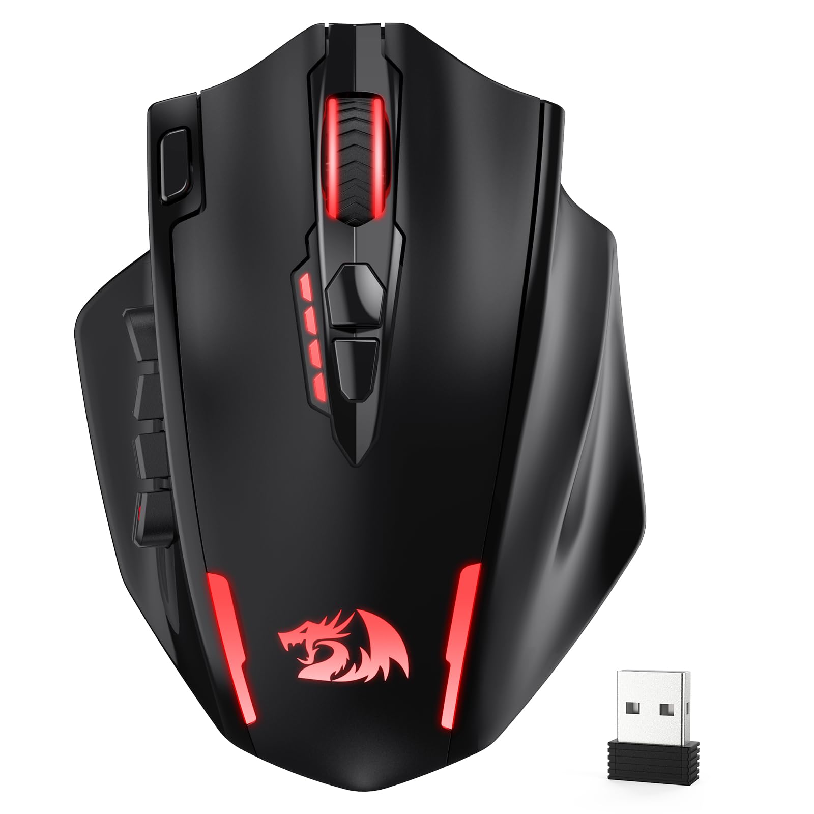 Redragon MMO Gaming Mouse w/Side Buttons