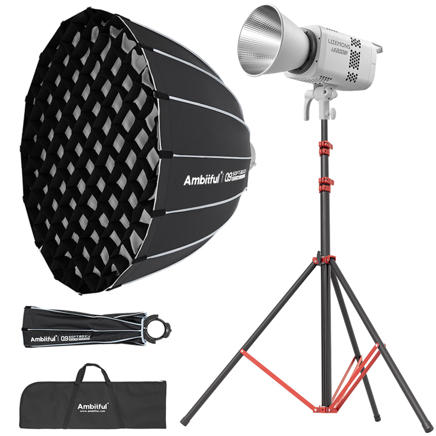Godox LE200Bi Bi-Color LED Video Light for Streaming