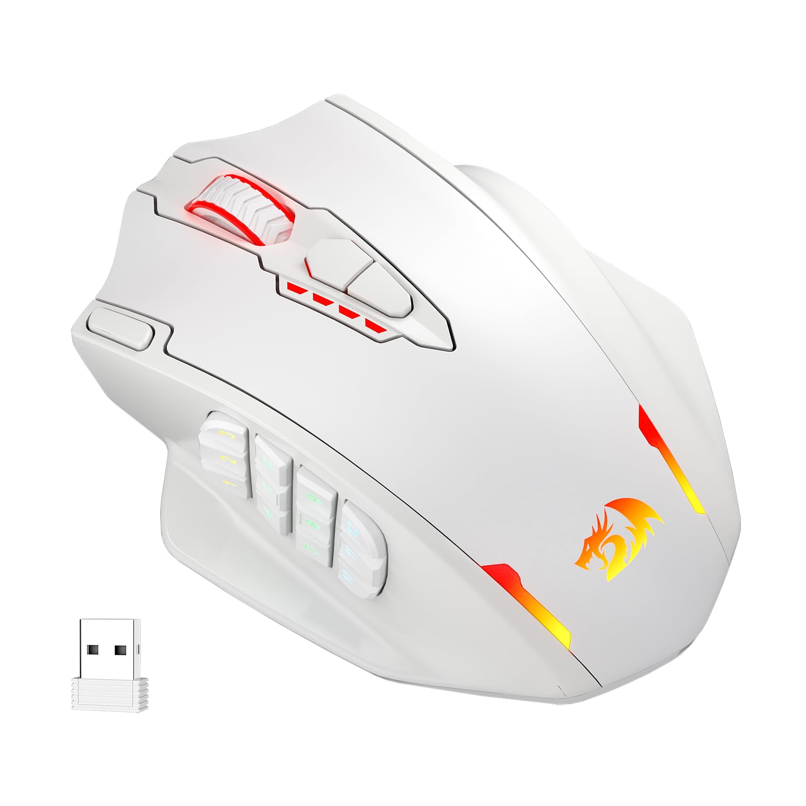 Redragon MMO Gaming Mouse w/Side Buttons
