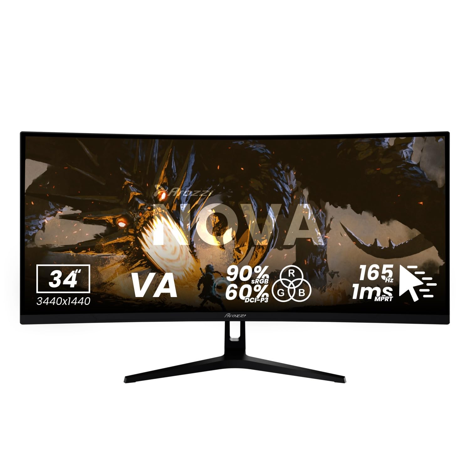 Arozzi Gaming Monitors for Esports and PC Setups
