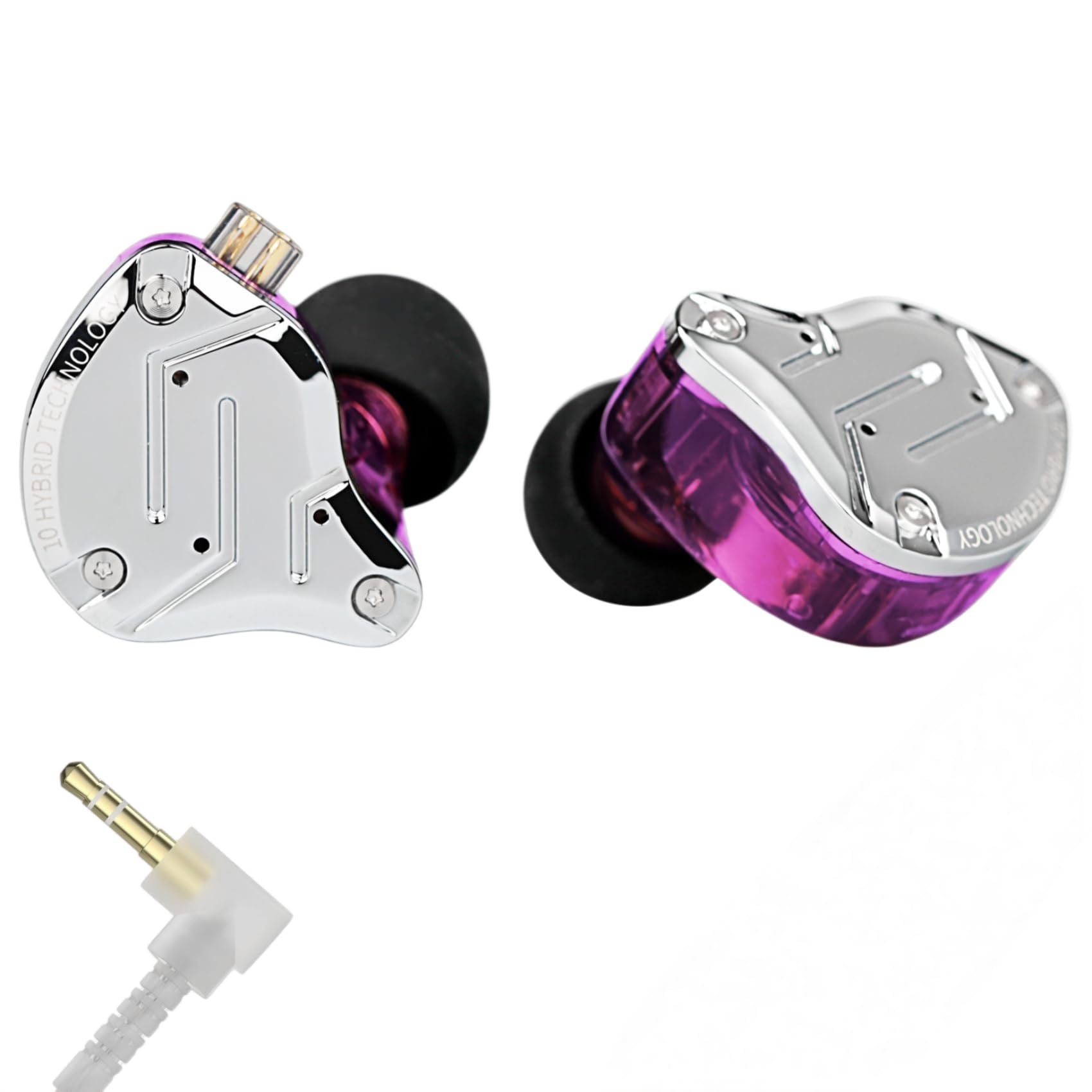 KZ ZS12 Pro 2 Hybrid-Driver Gaming IEM Earphones