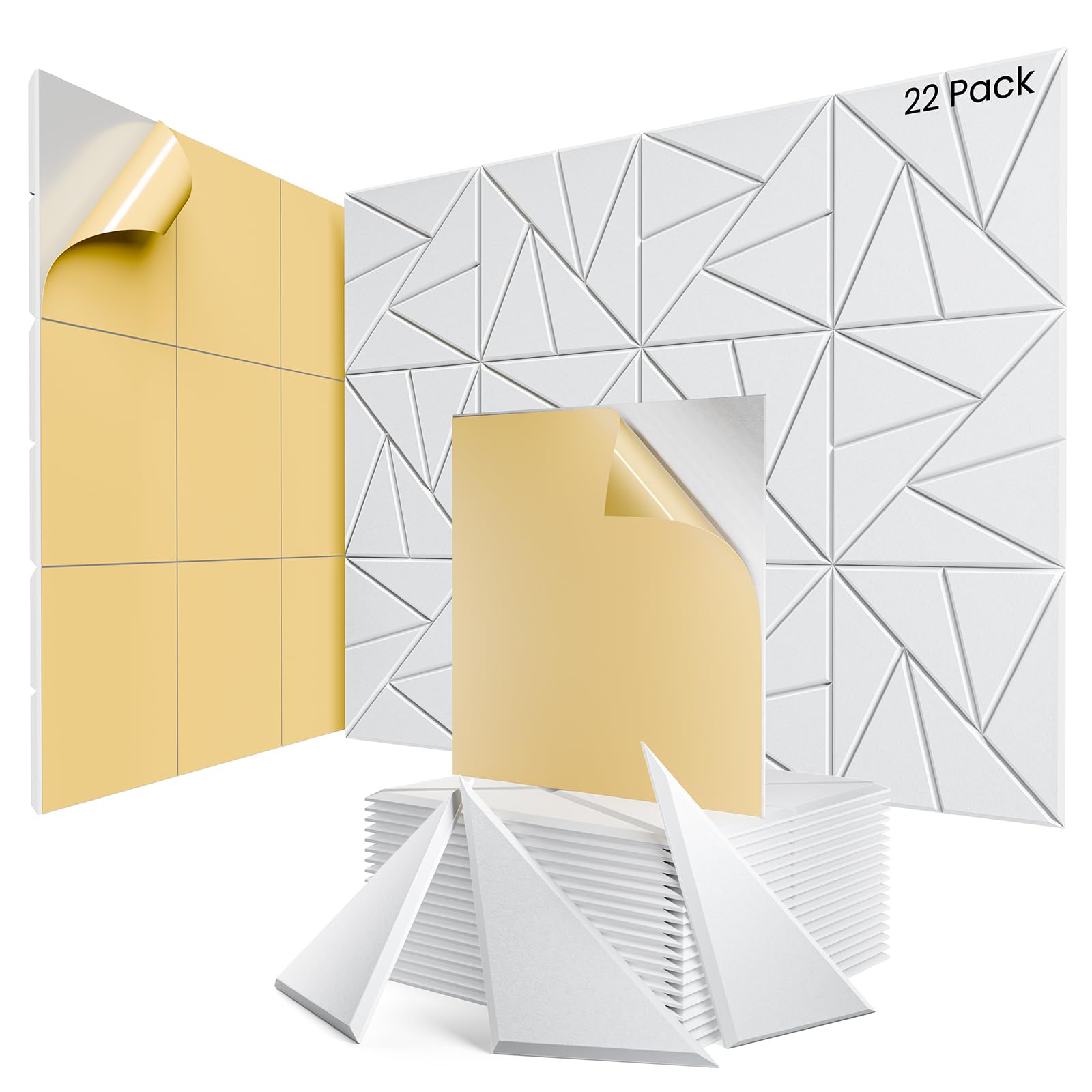 ROOME Self-Adhesive Acoustic Panels for Gaming Studios