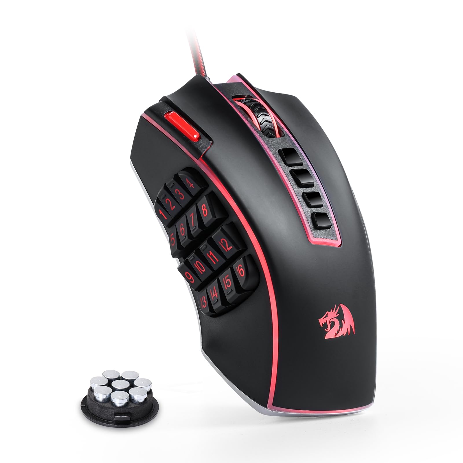 Redragon MMO Gaming Mouse w/Side Buttons