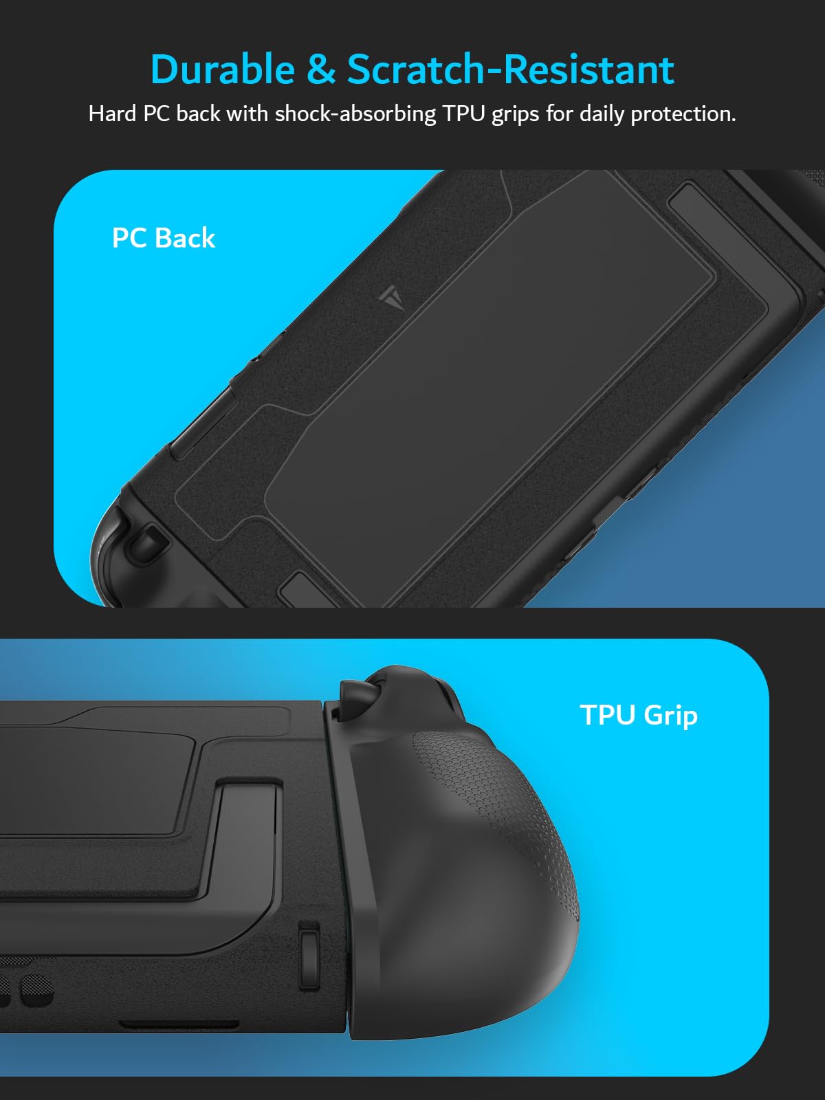 TUDIA Dockable Shockproof Grip Case for Nintendo Switch 2