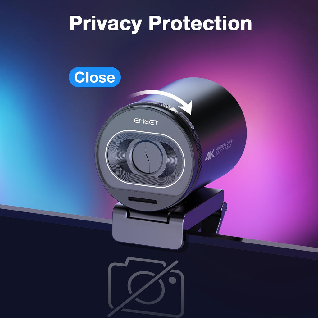 EMEET S600 Webcam for PC Streaming and Gaming