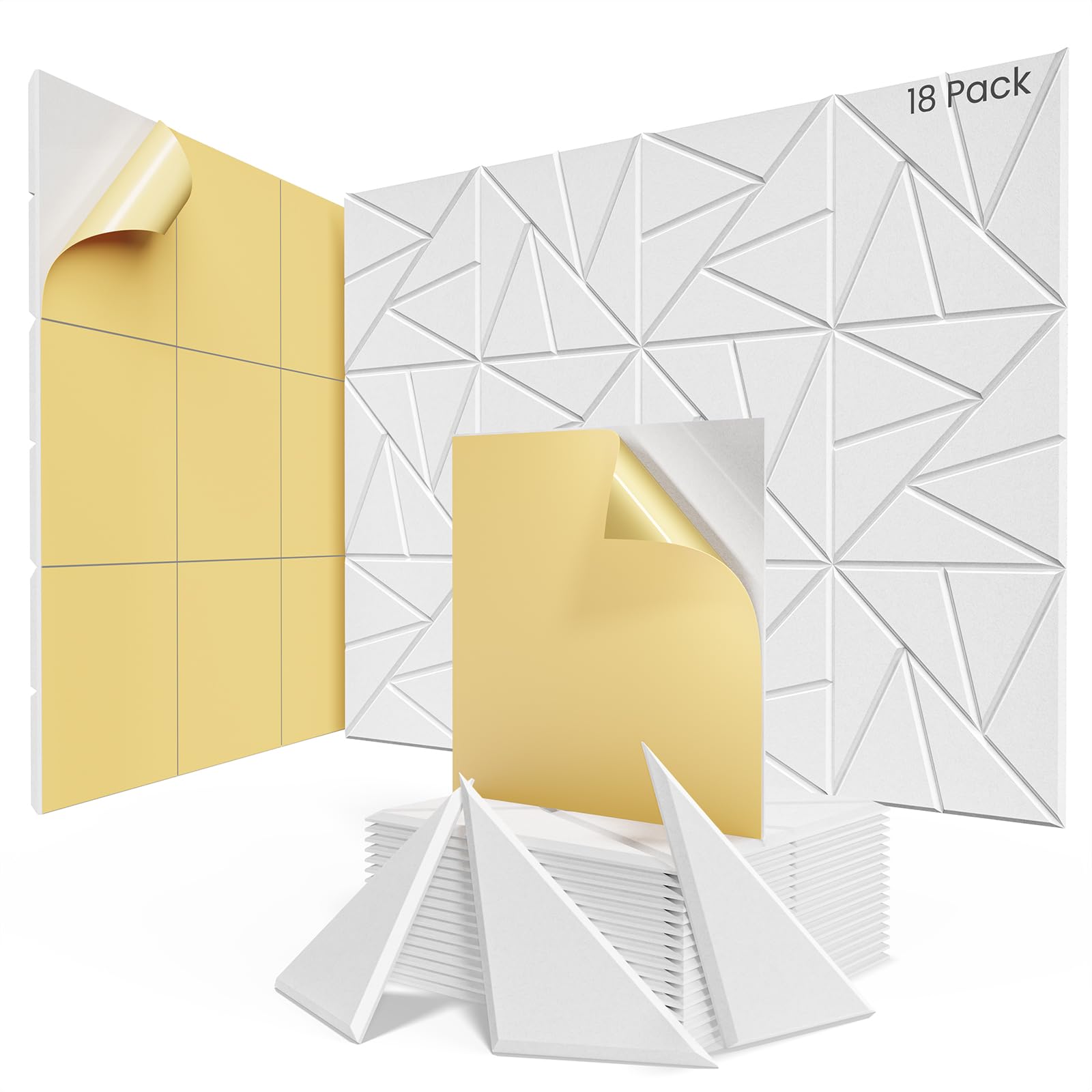 ROOME Self-Adhesive Acoustic Panels for Gaming Studios