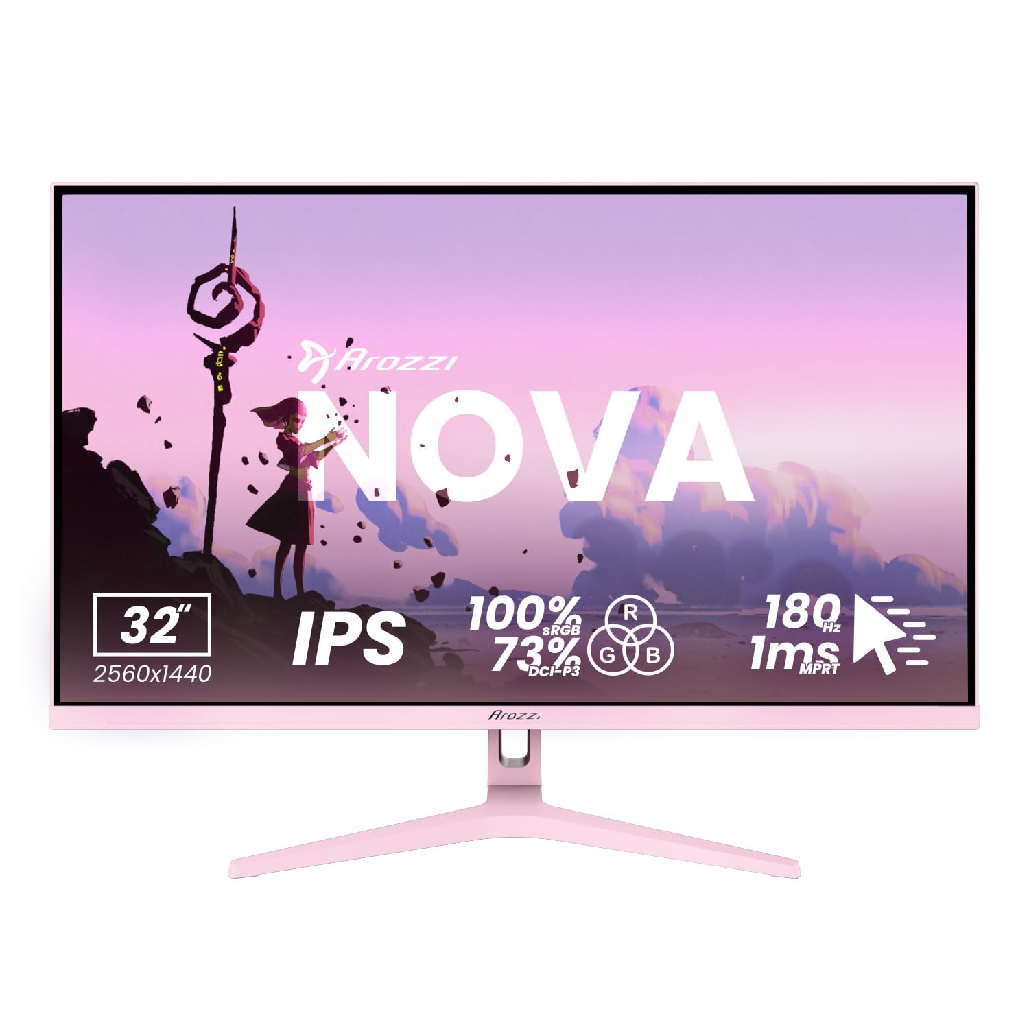 Arozzi Gaming Monitors for Esports and PC Setups