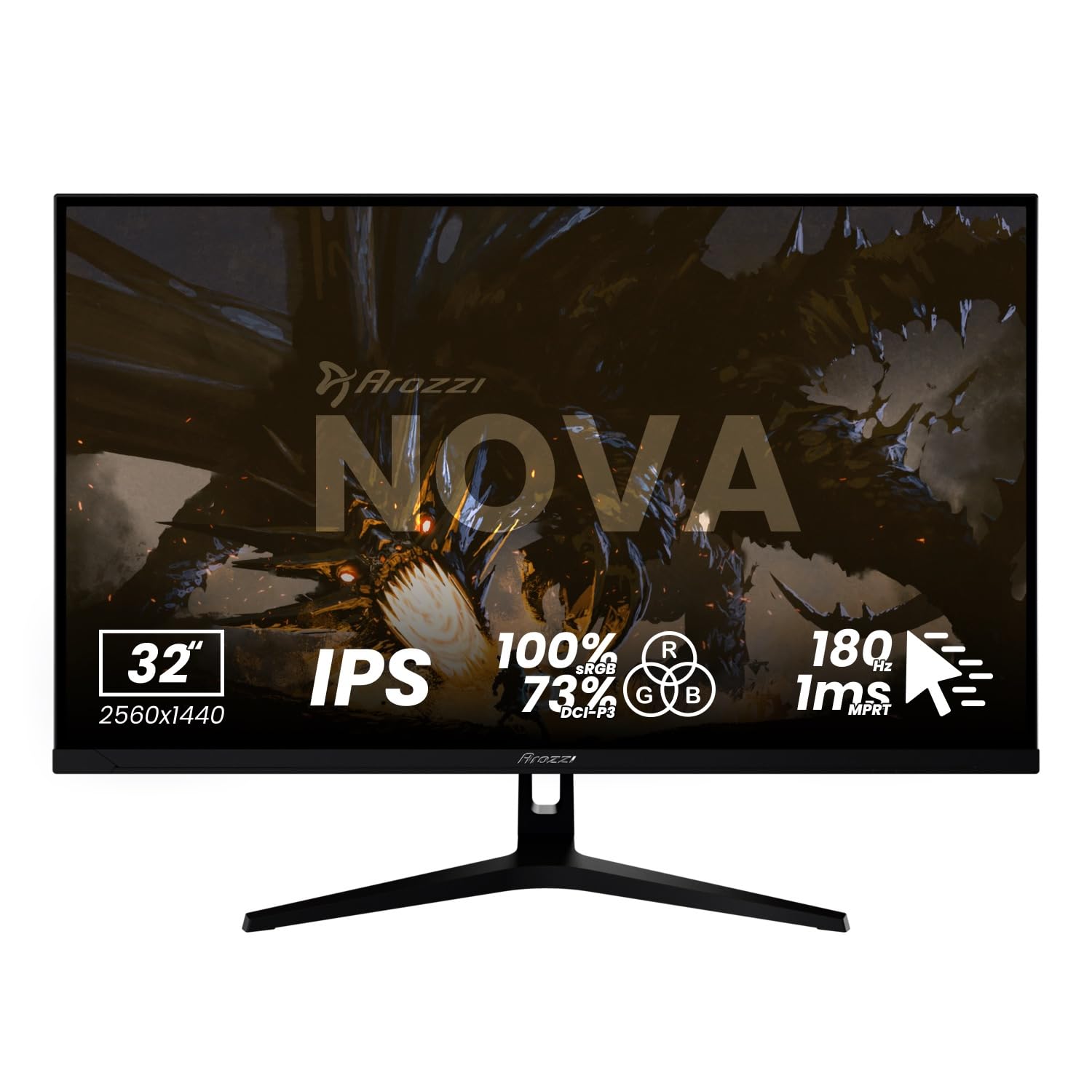 Arozzi Gaming Monitors for Esports and PC Setups