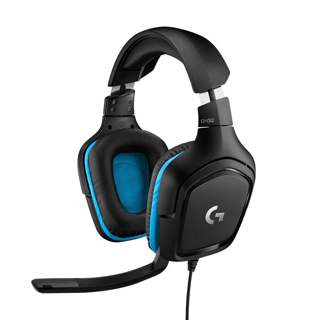 Logitech G432 Wired Gaming Headset,