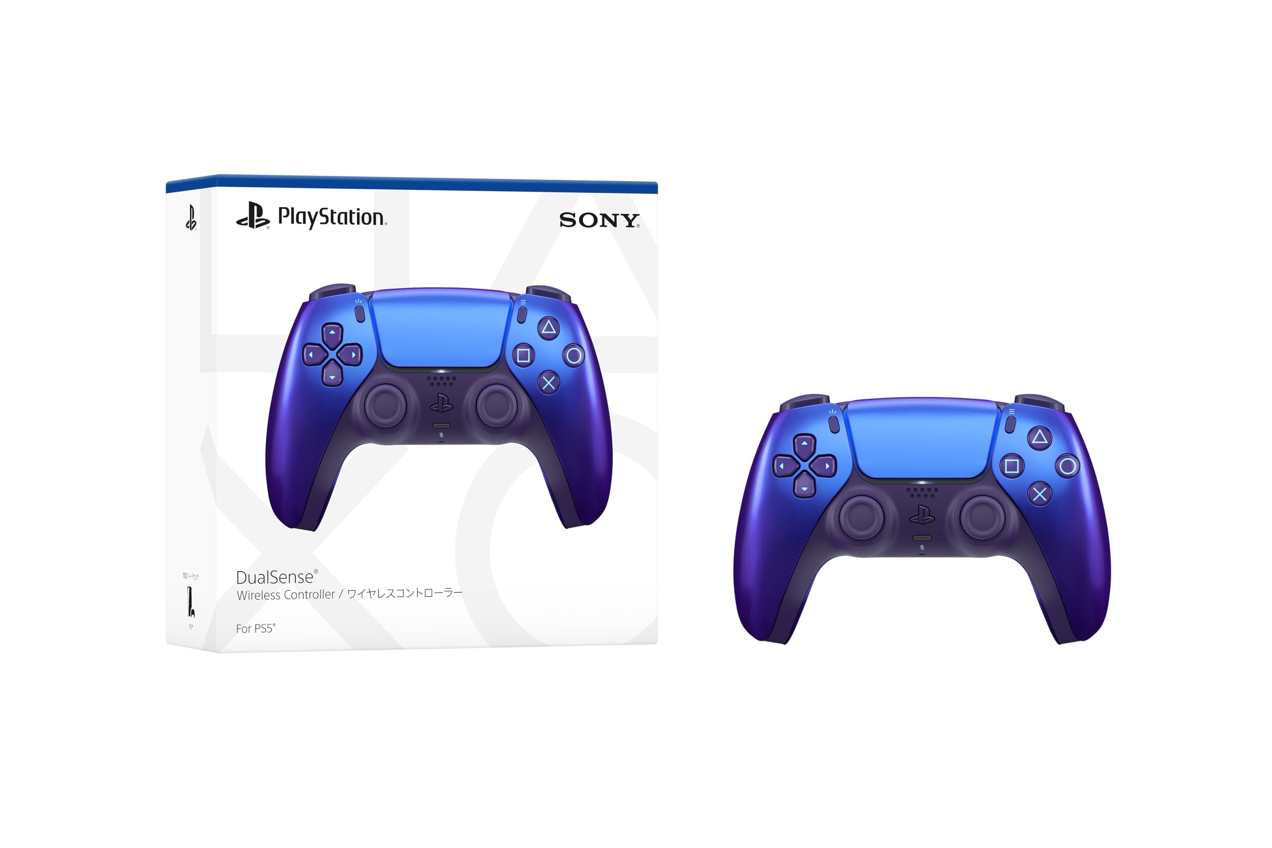 PlayStation DualSense Wireless Controller – Midnight Black - For PS5, PC, MAC & Mobile