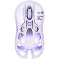 GravaStar Mercury M1 Pro Gaming Mouse, Lightweight Magnesium Alloy, 26,000 DPI, PAW3395DM Sensor, 5 Programmable Buttons, Support Wired/2.4GHz/BT, Up to 200 Hours Battery Life