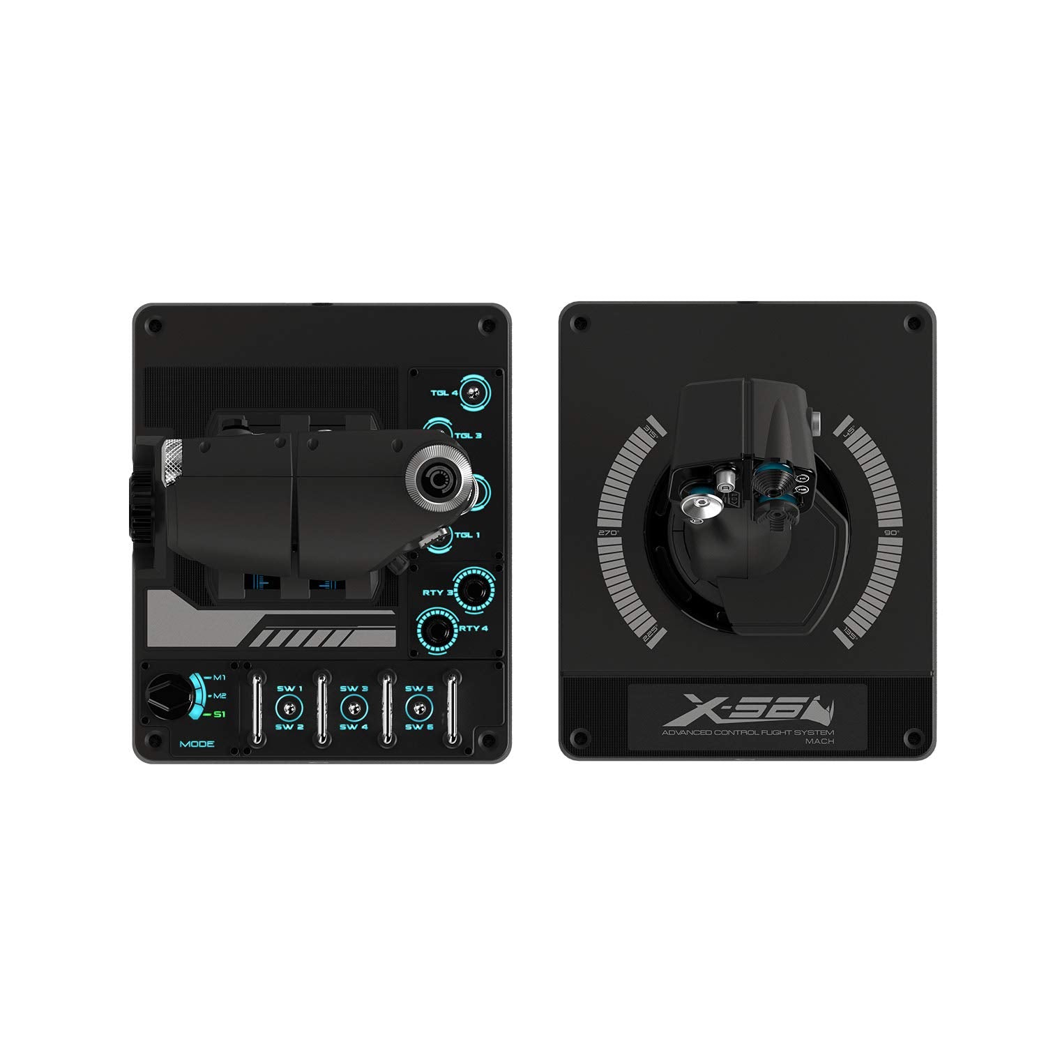 Logitech G X56 HOTAS Flight Simulator Throttle & Joystick