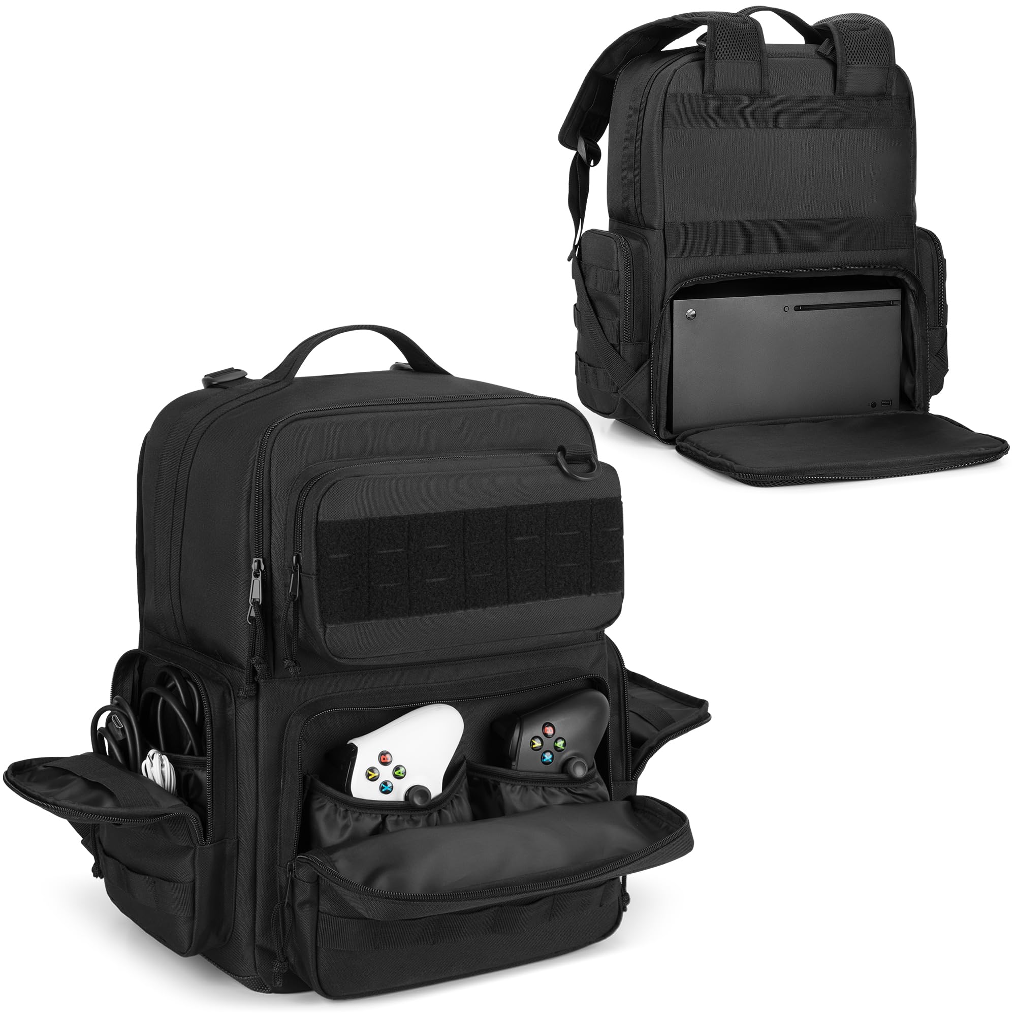PGmoon Tactical Travel Backpack for Xbox Series X