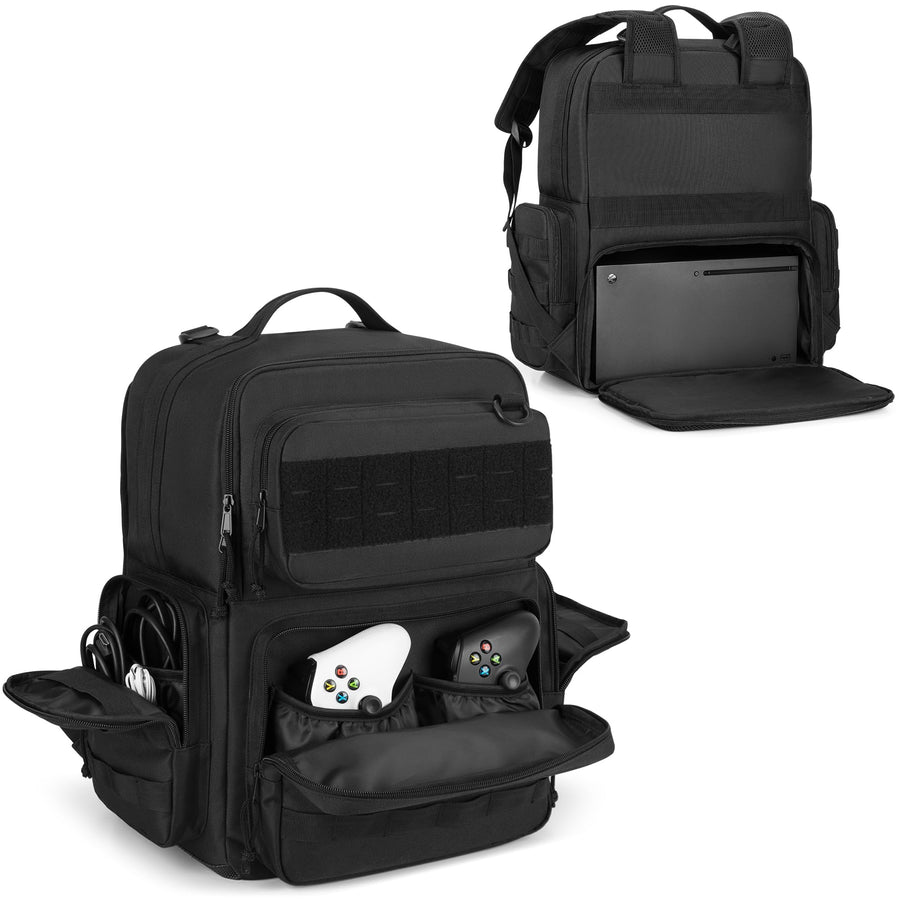 PGmoon Tactical Travel Backpack for Xbox Series X