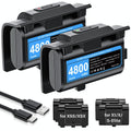 JAVRUNWOF Rechargeable Battery Pack for Xbox Controller