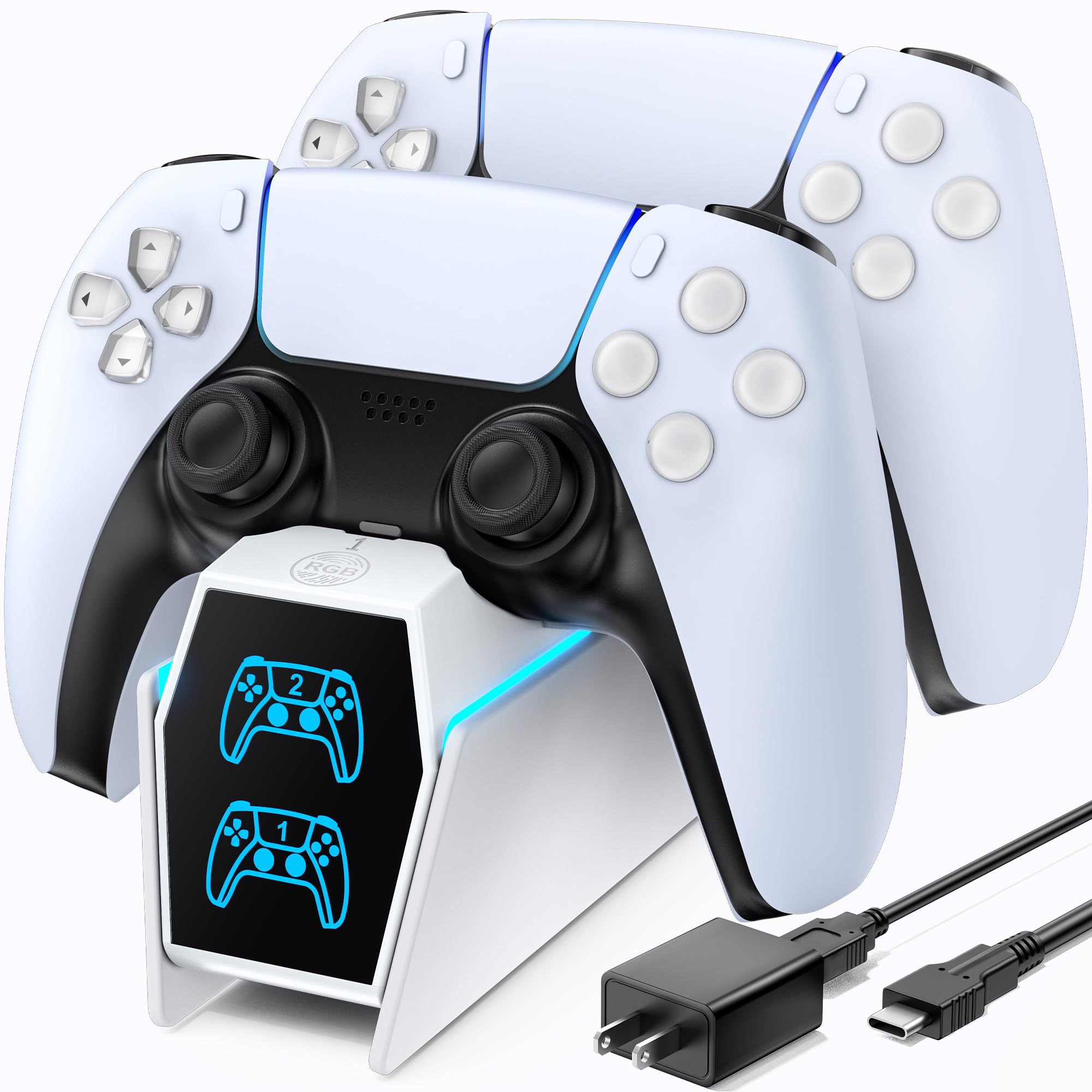 Dual Charging Stand for PlayStation 5 Controllers