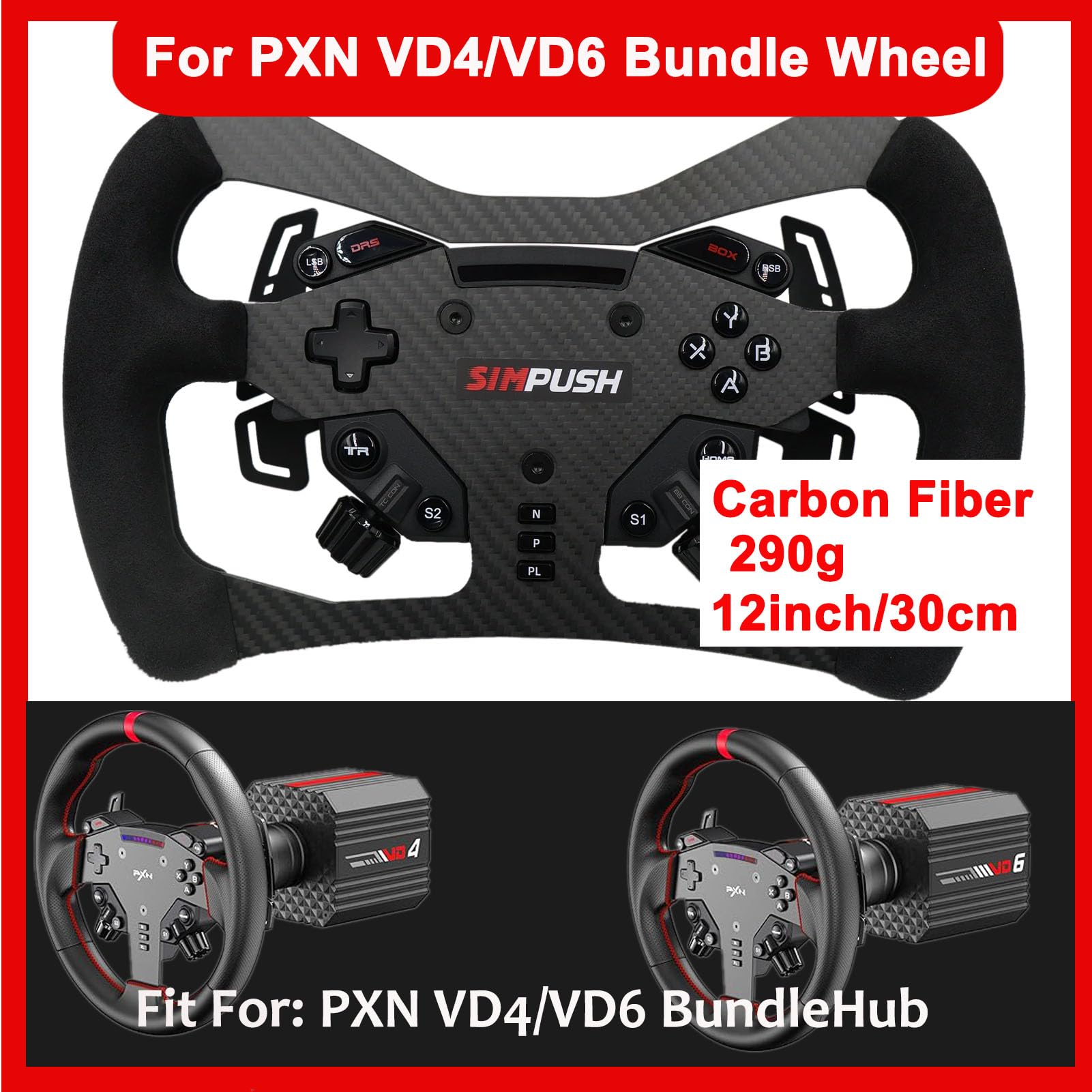 Obokidlyamor F1 Formula Racing Wheel for PXN V99