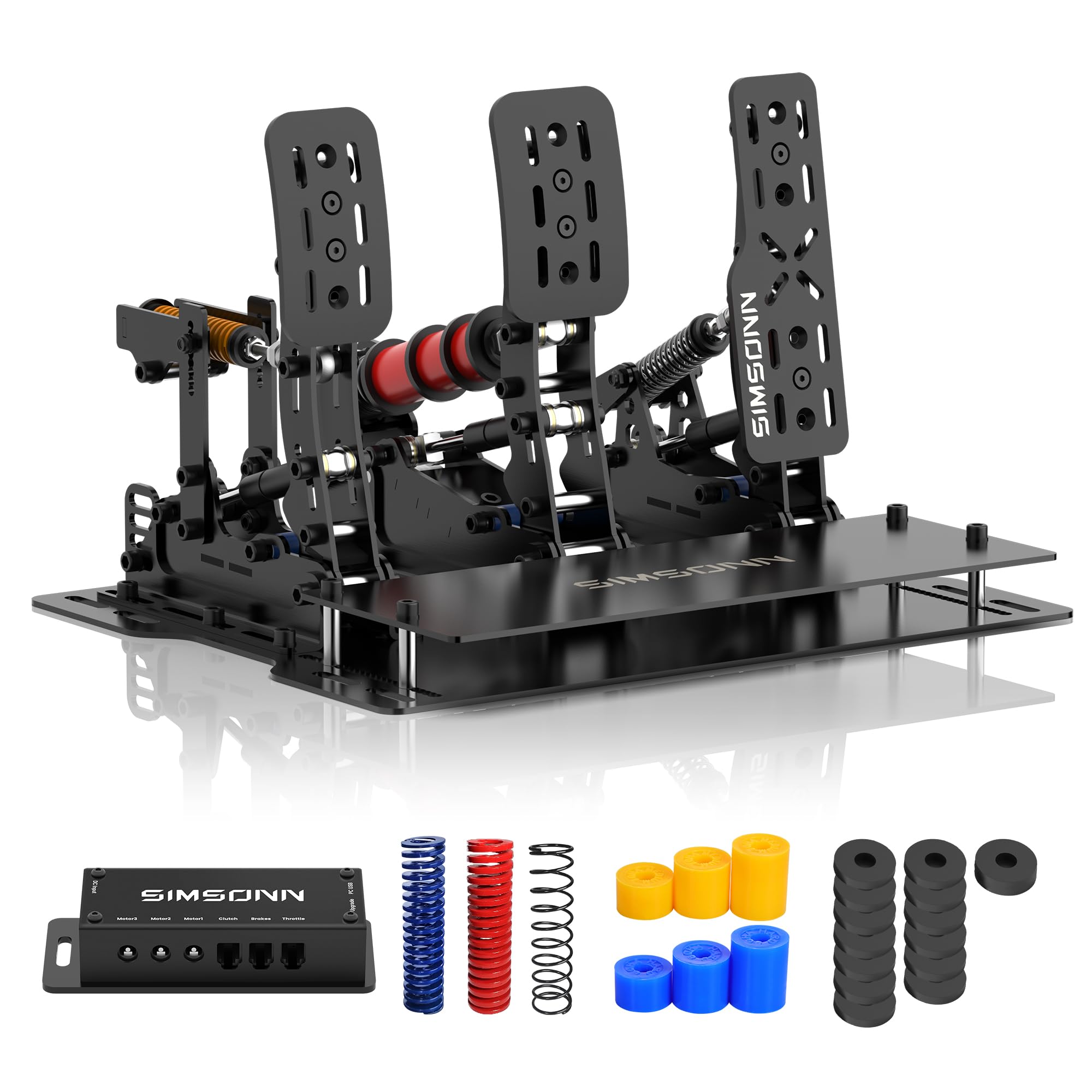 SIMSONN PRO X Ultra Hydraulic Sim Racing Pedals for PC