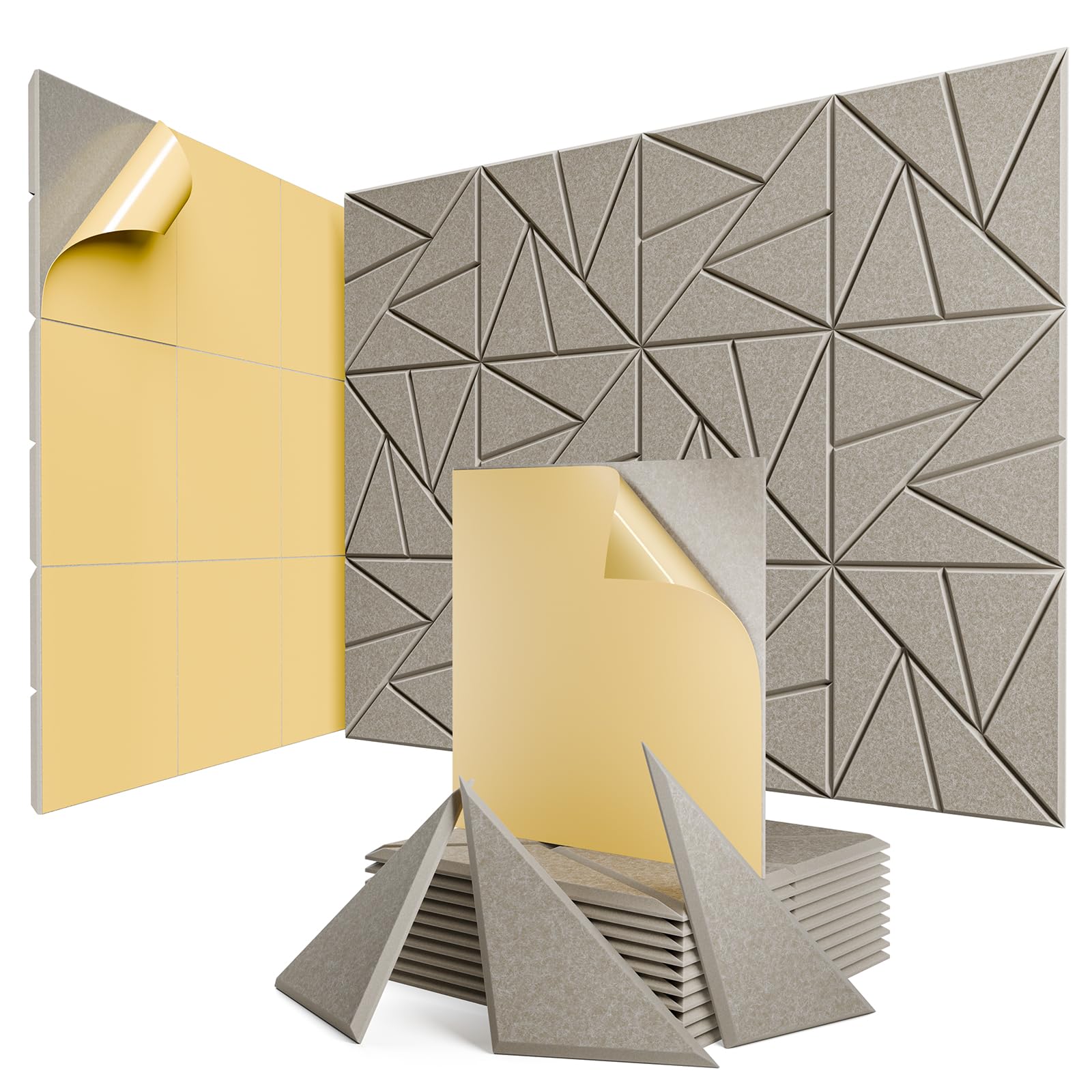 ROOME Self-Adhesive Acoustic Panels for Gaming Studios
