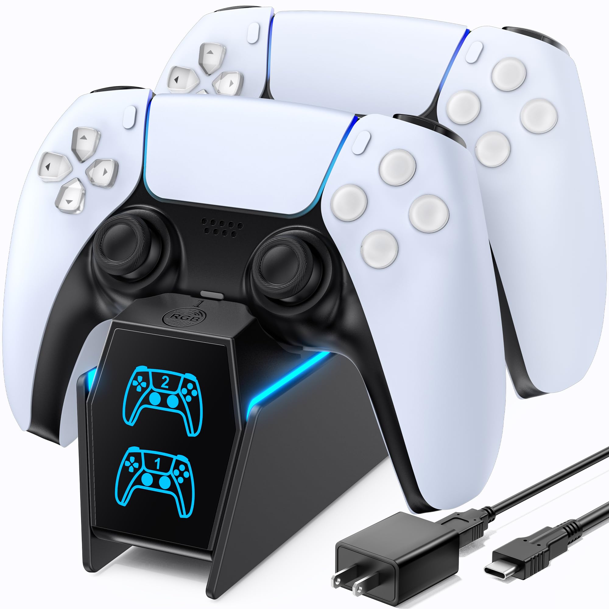 Dual Charging Stand for PlayStation 5 Controllers