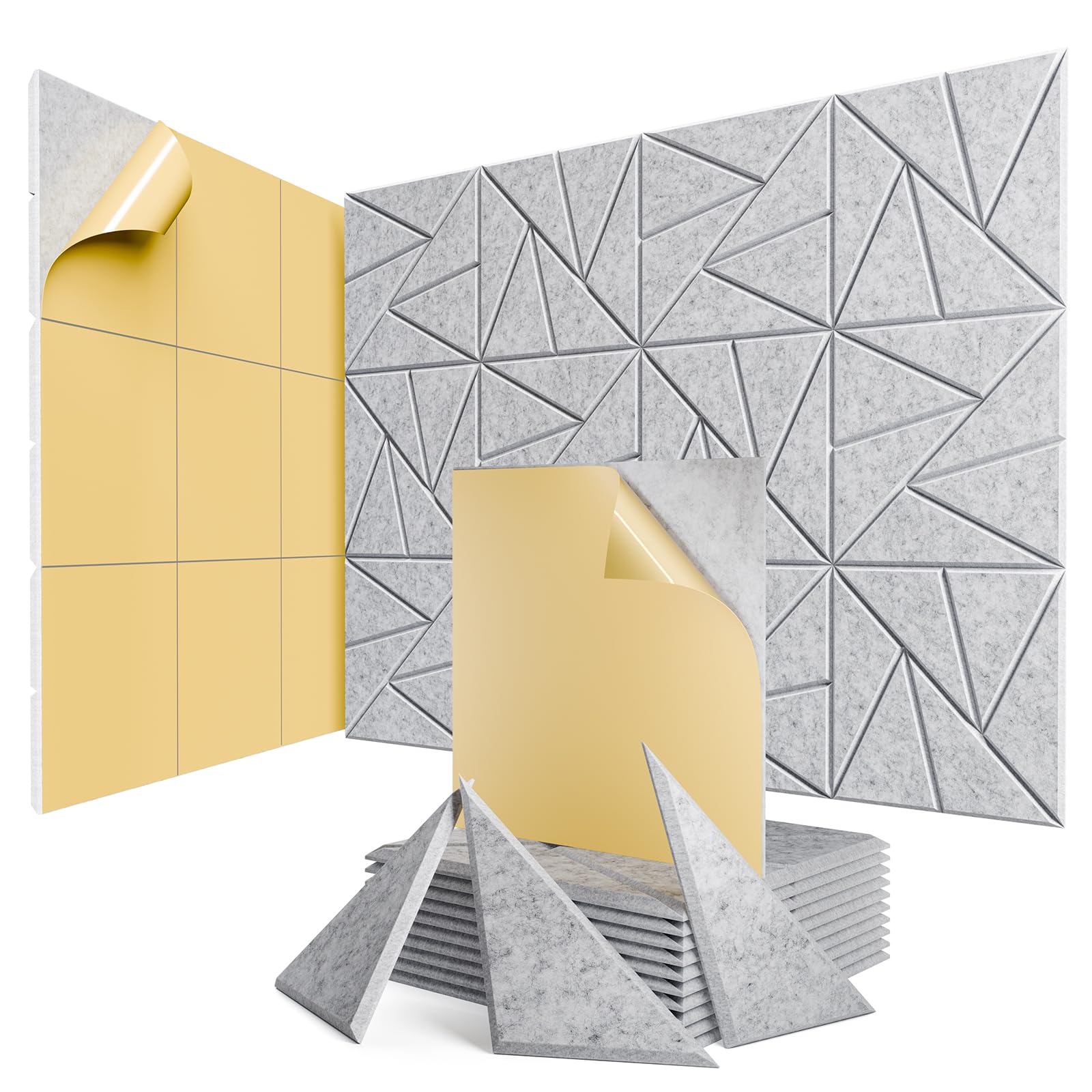 ROOME Self-Adhesive Acoustic Panels for Gaming Studios