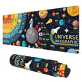 Desk Mat, Name Extended Gaming Mouse Pad Large, Big Mouse Pad with Non-Slip Base and Stitched Edge, Long Computer Keyboard Mouse Mat for Home Office