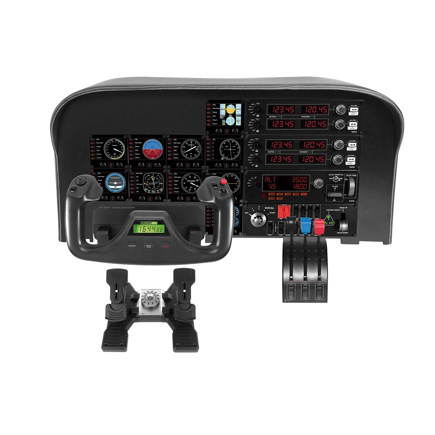 Logitech G Pro Flight Rudder Pedals for PC Simulation