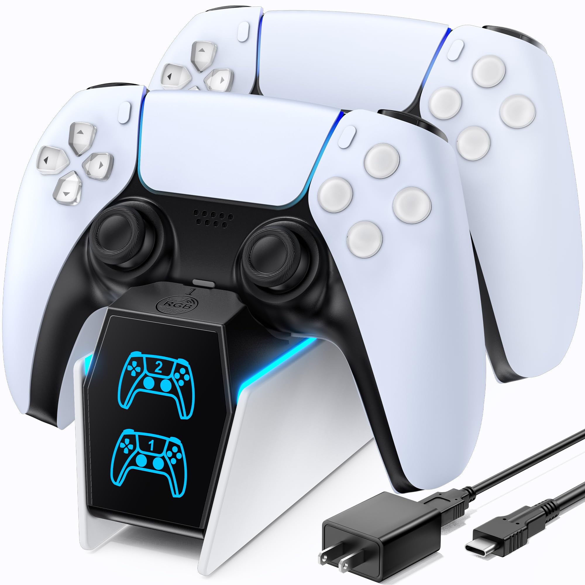 Dual Charging Stand for PlayStation 5 Controllers