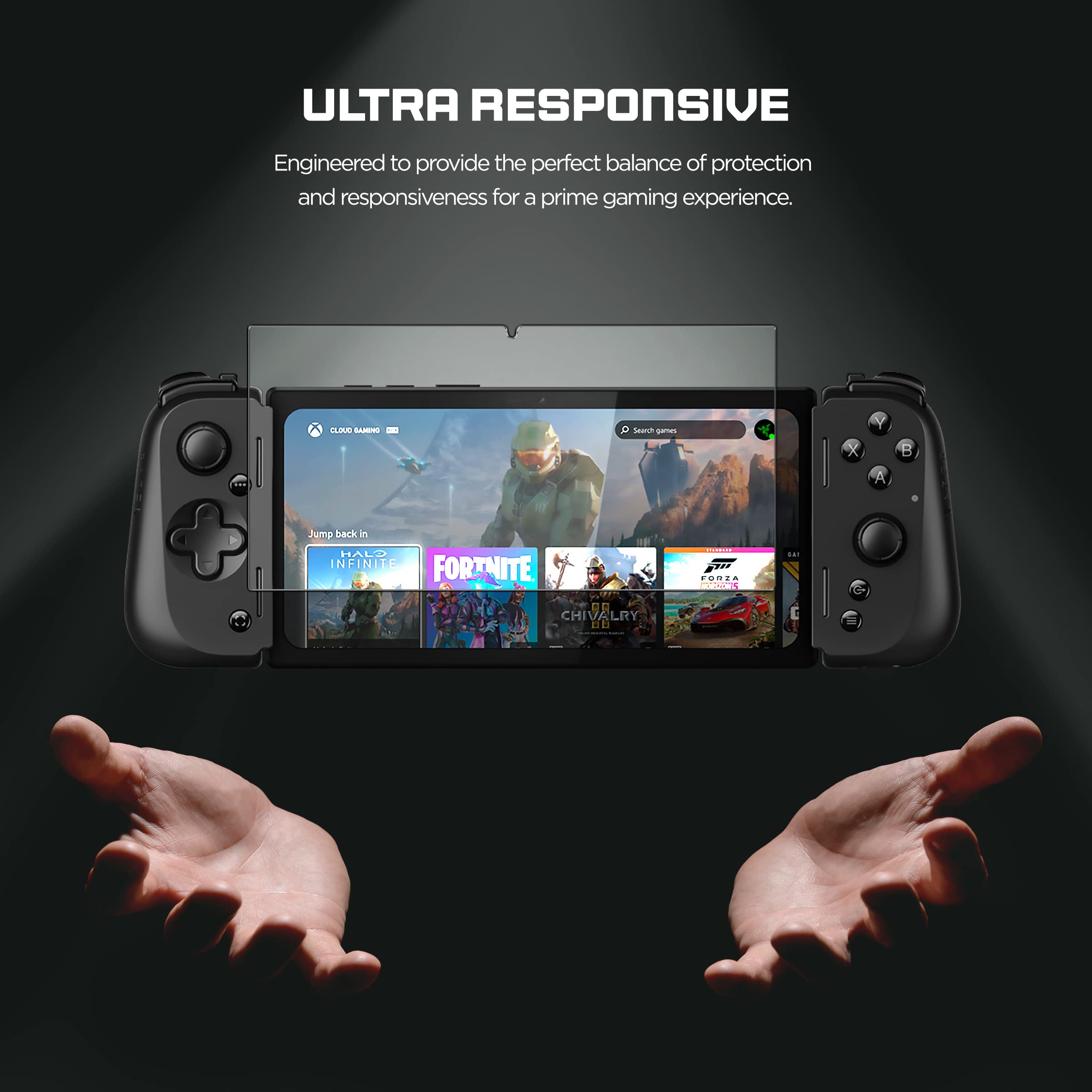 Magglass Tempered Glass Screen Protector for Razer Edge 2-Pack