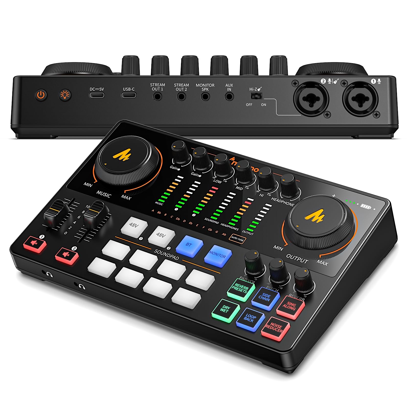 MAONO MaonoCaster E2 Gen2 Dual-XLR Podcast Audio Mixer