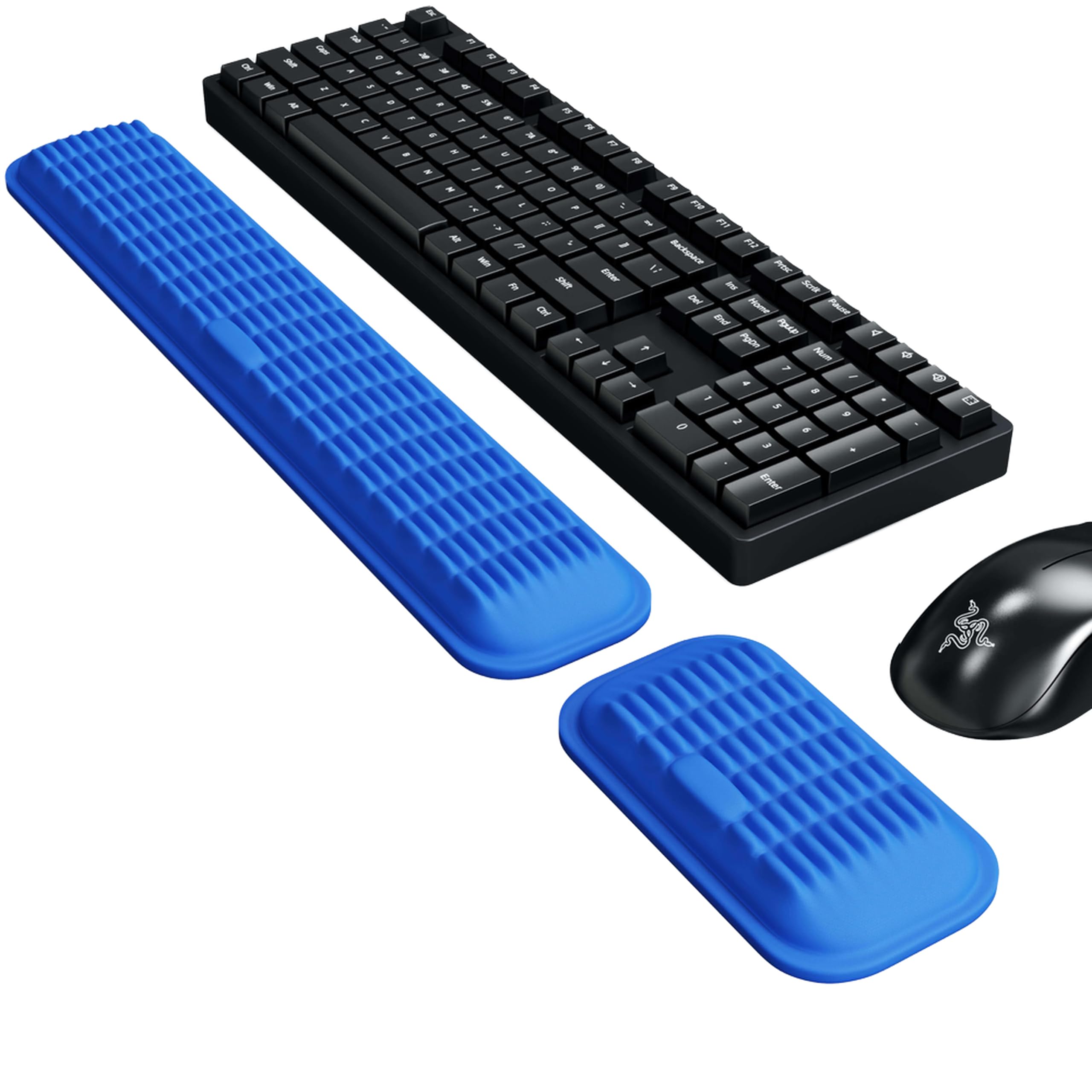 MEKASS Ergonomic Wrist Rest Set for Keyboard and Mouse