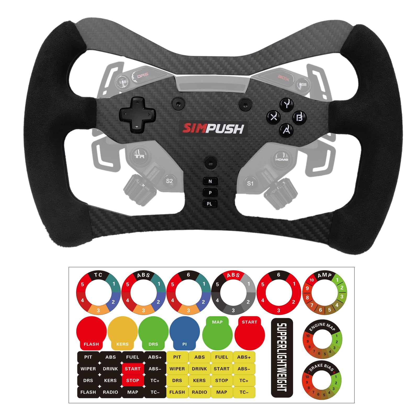 Obokidlyamor F1 Formula Racing Wheel for PXN V99
