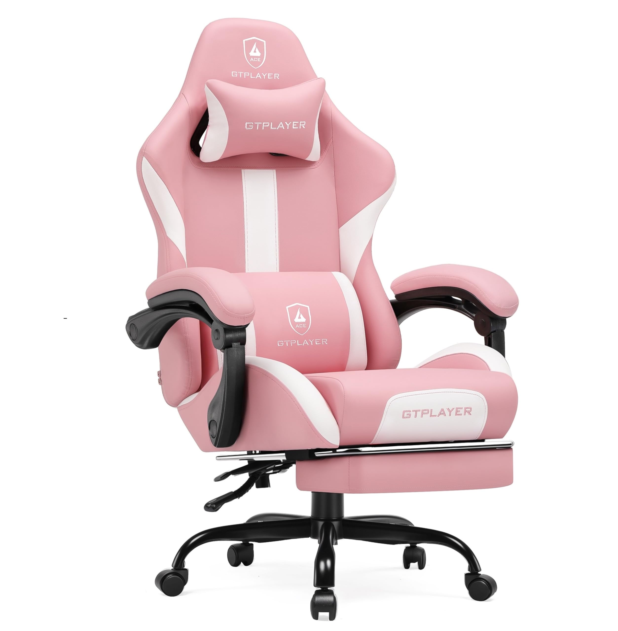 GTPLAYER Ergonomic Gaming Chair with Footrest
