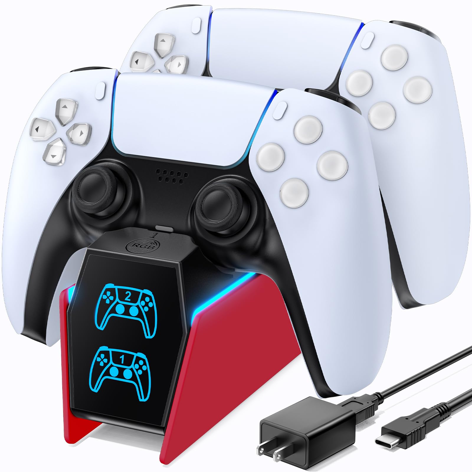 Dual Charging Stand for PlayStation 5 Controllers
