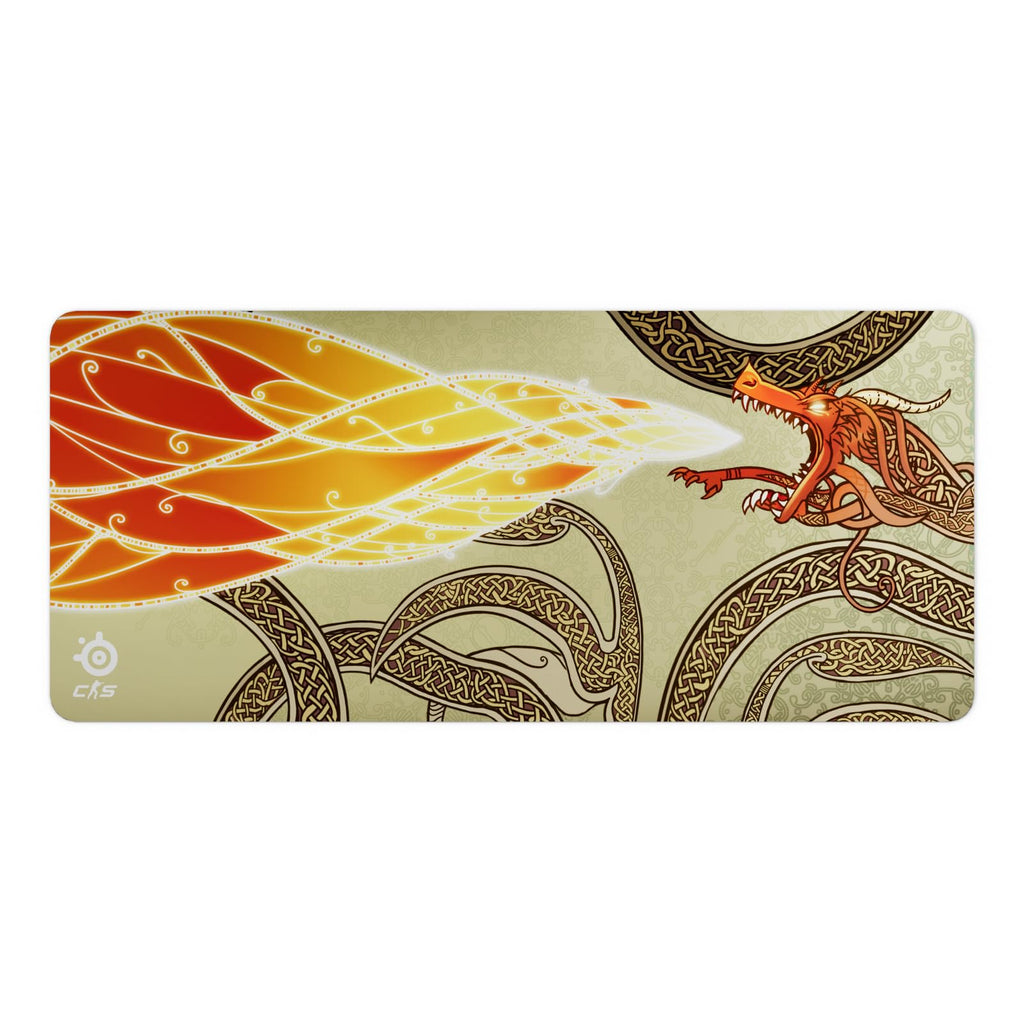 SteelSeries QcK Gaming Mouse Pad - Large Cloth - Optimized for Gaming Sensors