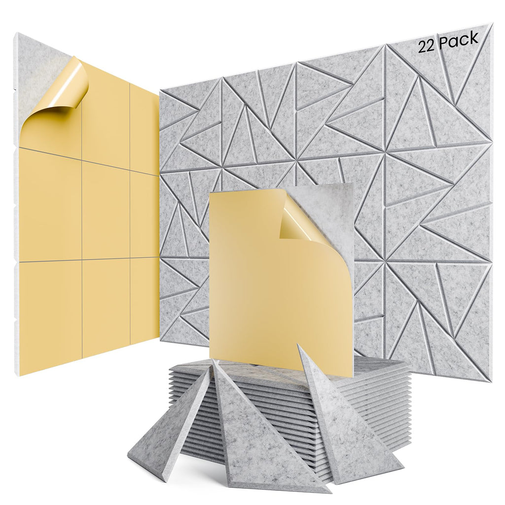 ROOME Self-Adhesive Acoustic Panels for Gaming Studios